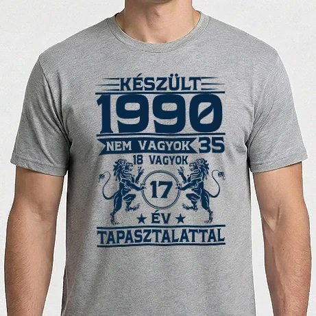 Férfi Imperial póló - Készült 1990