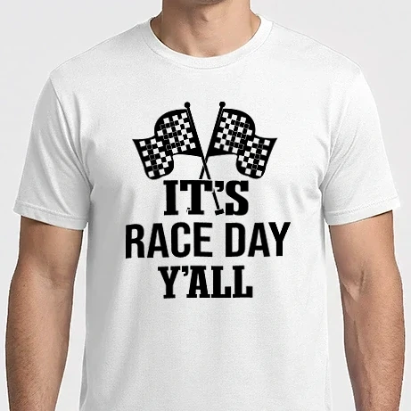 Férfi Imperial póló - It's race day y'all - Versenynap van!