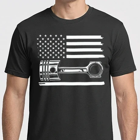 Férfi Imperial póló - Amerikai autó - motor