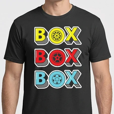 Férfi Imperial póló - Box - (Forma 1 - Autóverseny)