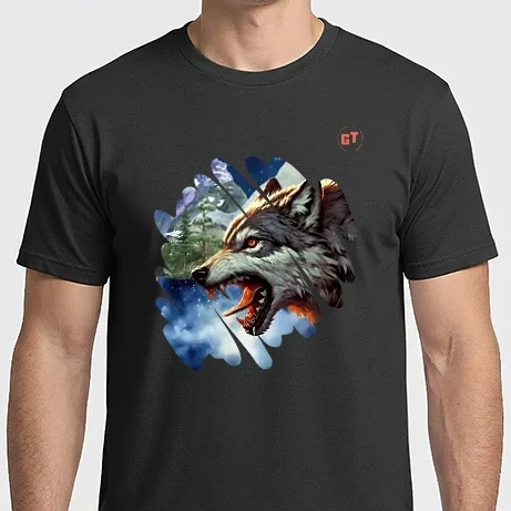 Férfi Imperial póló - Wolf