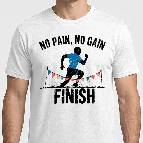 Férfi Imperial póló - NO PAIN, NO GAIN