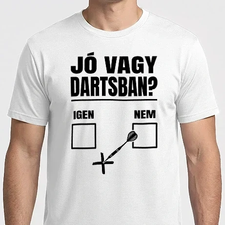 Férfi Imperial póló - jó vagy dartsban - fekete