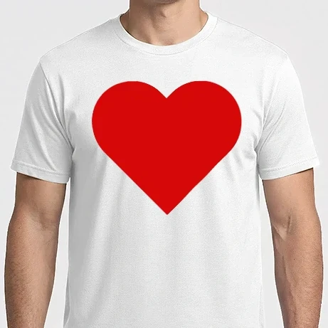 Férfi Imperial póló - Szív - Szerelem, Szeretet