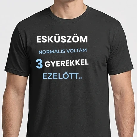 Férfi Imperial póló - Esküszöm normális voltam