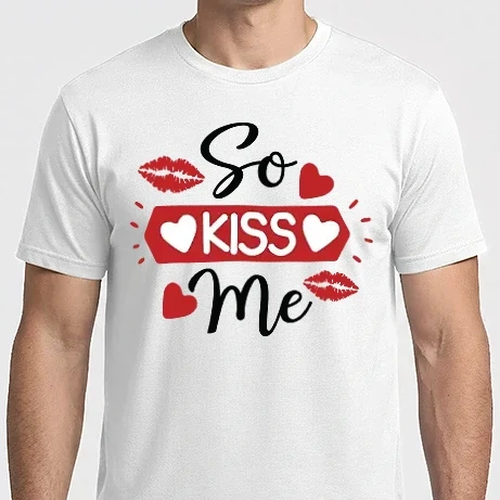 Férfi Imperial póló - So Kiss Me - Csókolj meg 