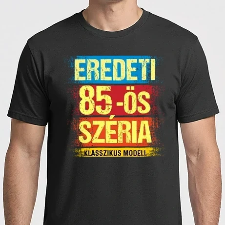 Férfi Imperial póló - EREDEDI 85-ÖS SZÉRIA KLASSZKUS MODELL, RETRO SZÜLETÉSNAP