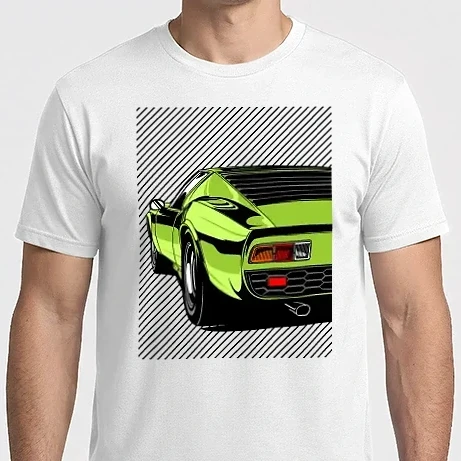 Férfi Imperial póló - Lamborghini Miura P400 