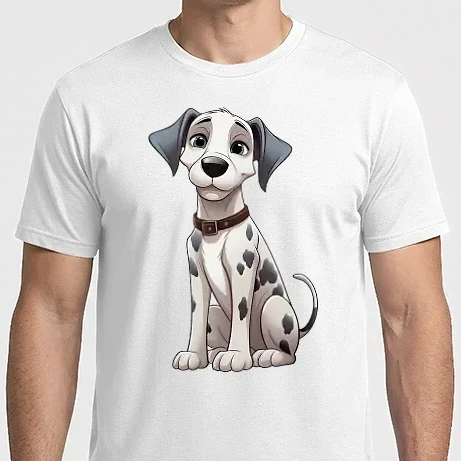 Férfi Imperial póló - Aranyos Német Dog kölyök