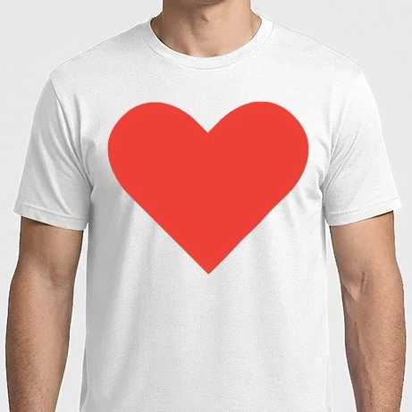 Férfi Imperial póló - Szív - Heart