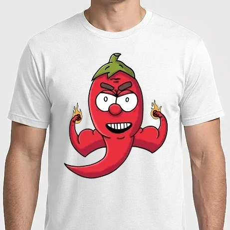 Férfi Imperial póló - Izmos gyúrós chili