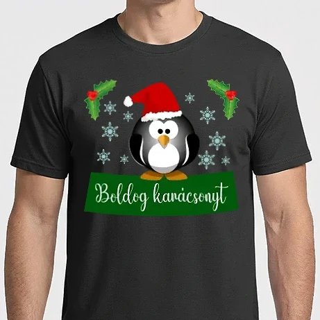 Férfi Imperial póló - Boldog karácsonyt