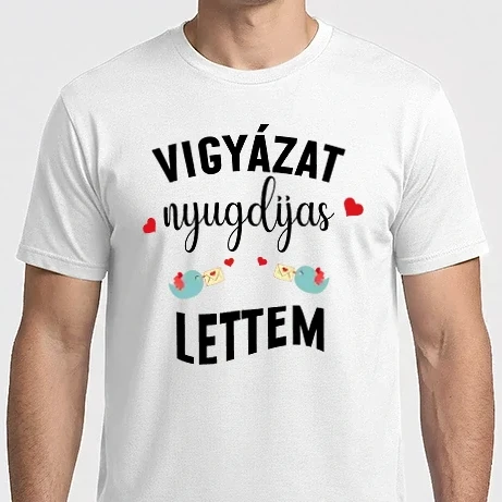 Férfi Imperial póló - Nyugdíjas lettem