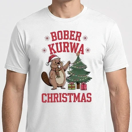 Férfi Imperial póló - Bober Kurwa Christmas 3