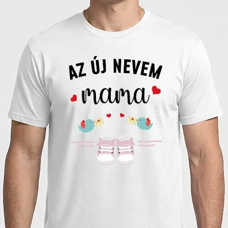 Férfi Imperial póló - Az új nevem mama