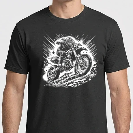 Férfi Imperial póló - motocross