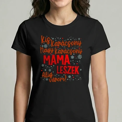 Női Imperial póló - Mama leszek!