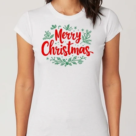 Női Alap póló - Merry Christmas
