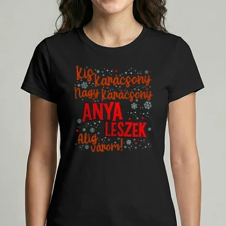 Női Imperial póló - Anya leszek!