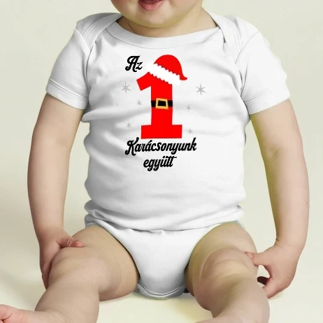 Baba body - Első karácsony együtt