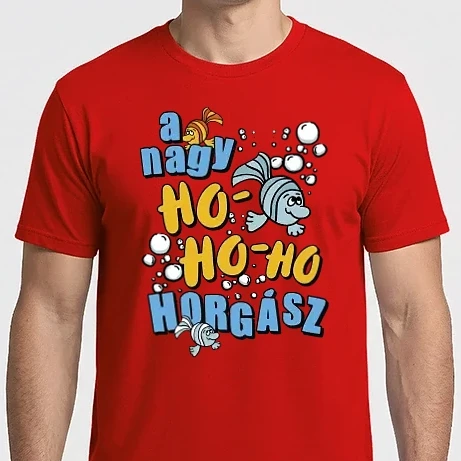 Férfi Imperial póló - Nagy Ho Ho Ho horgász