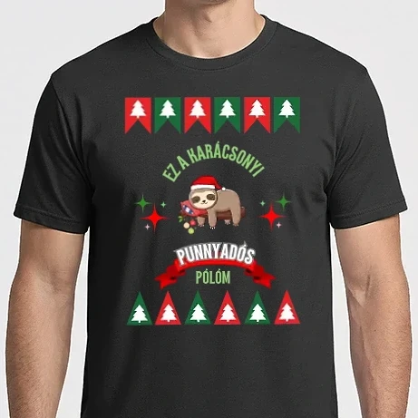 Férfi Imperial póló - Karácsonyi punnyadós 