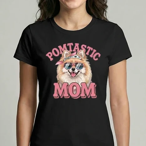 Női Imperial póló - Pomtastic mom
