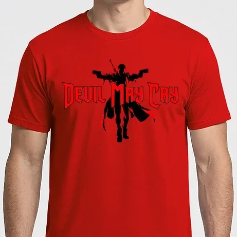 Férfi Imperial póló - Devil May Cry (Fekete Dante)