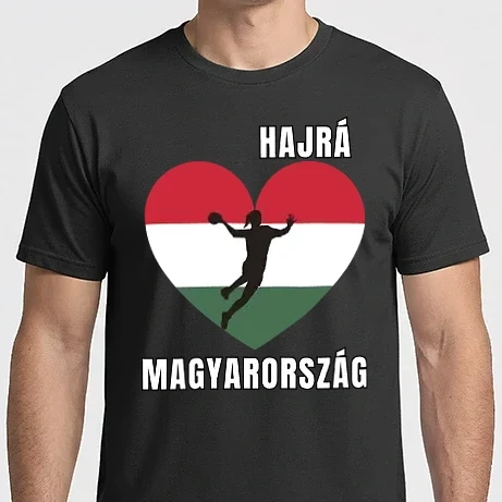 Férfi Imperial póló - Kézilabda, Hajrá Magyarország, Magyar szív, Szurkolói design