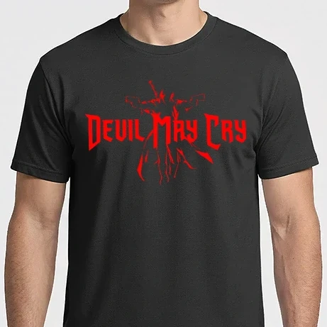 Férfi Imperial póló - Devil May Cry (Átlátszó Dante)