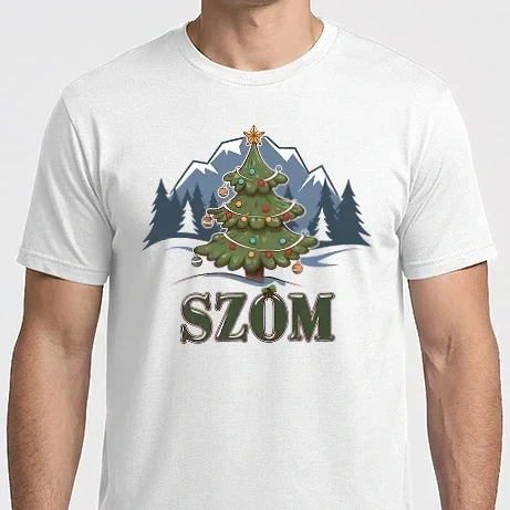 Férfi Imperial póló - Karácsonyi Fa-szom