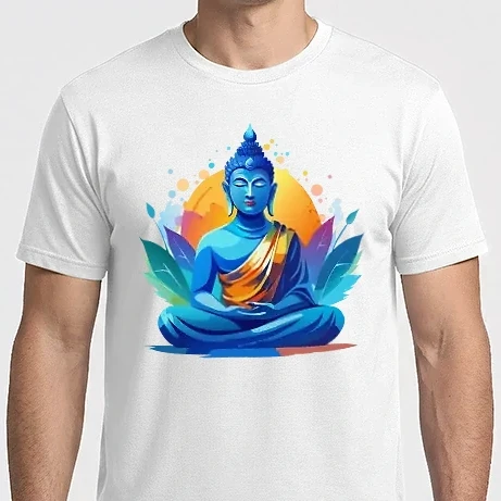 Férfi Imperial póló - Buddha 