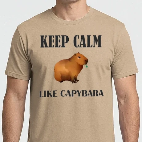 Férfi Imperial póló - Calm Capybara 2