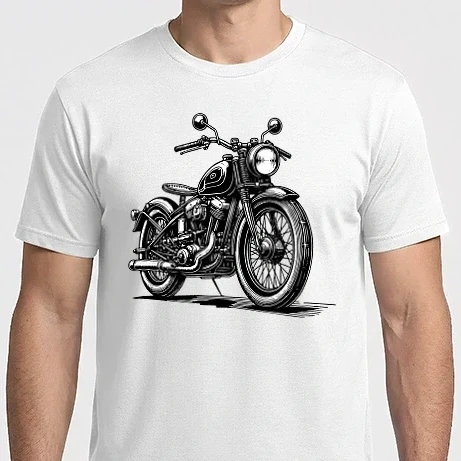 Férfi Imperial póló - Retro motor