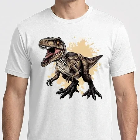 Férfi Imperial póló - Dinoszaurusz 