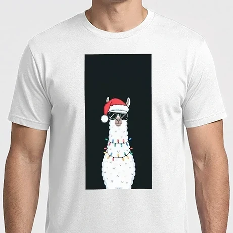 Férfi Imperial póló - Xmas Láma