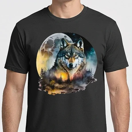 Férfi Imperial póló - Farkas 