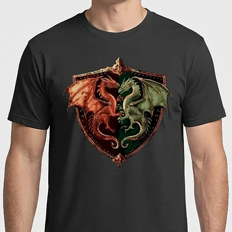 Férfi Imperial póló - two-dragons