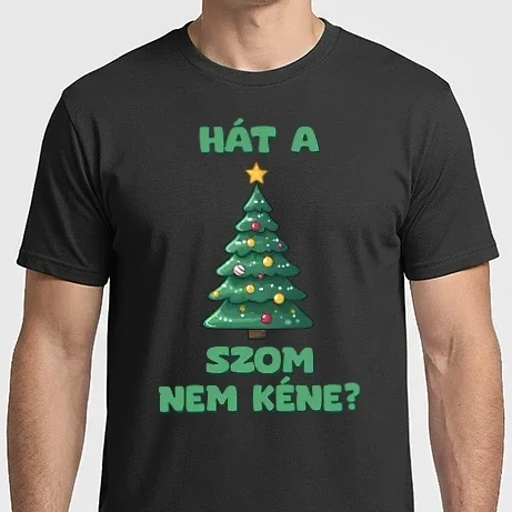 Férfi Imperial póló - Hát a faszom nem kéne xmas - vicces karácsonyi póló