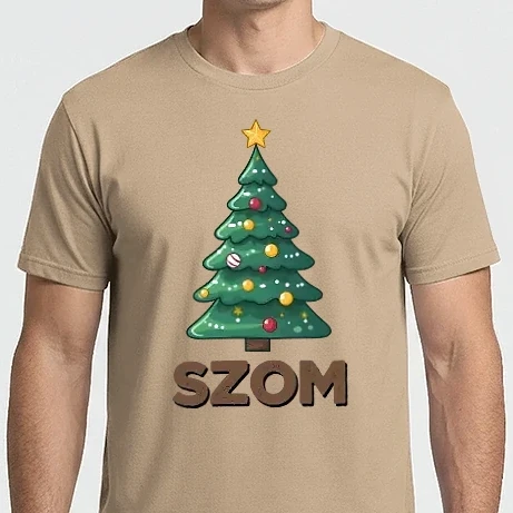 Férfi Imperial póló - Faszom xmas - vicces karácsonyi póló