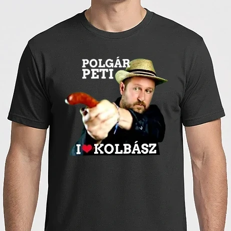 Férfi Imperial póló - I love kolbász