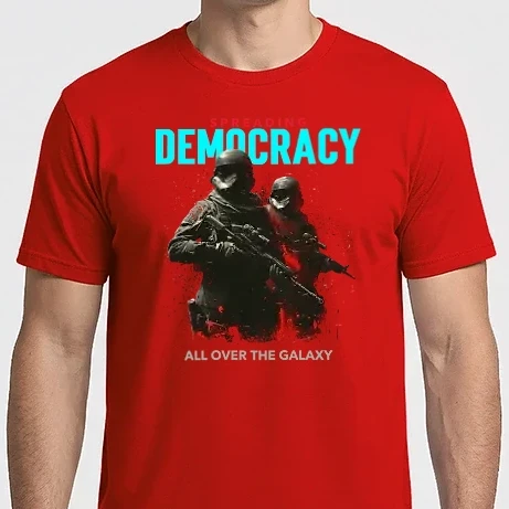 Férfi Imperial póló - Democracy