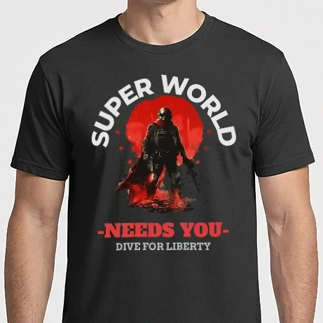 Férfi Imperial póló - Super World