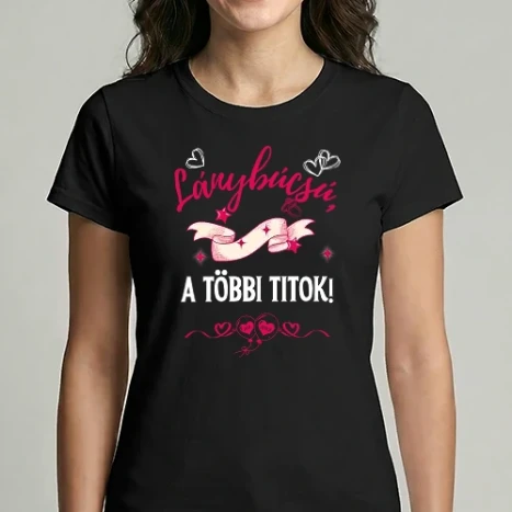 Női Imperial póló - Lánybúcsú titok 2362 