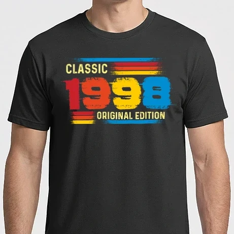 Férfi Imperial póló - classic, original edition, retro, vintage évszám, születésnapi dátum, 1998