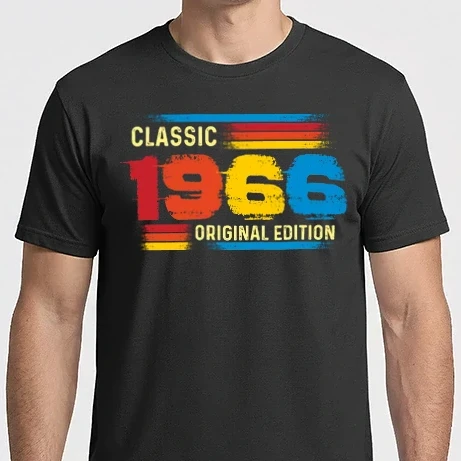 Férfi Imperial póló - classic, original edition, retro, vintage évszám, születésnapi dátum, 1966