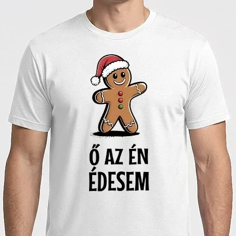 Férfi Imperial póló - Ő az én édesem Fehér