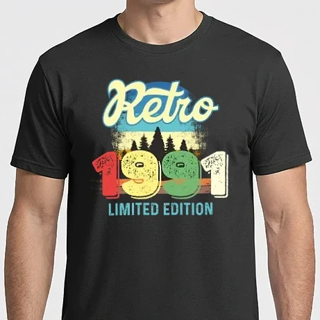 Férfi Imperial póló - retro évszám, limited edition, 1991-ben születetteknek