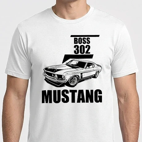 Férfi Imperial póló - mustang boss 302
