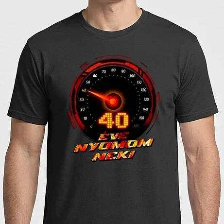 Férfi Imperial póló - Nyomom neki 40 éve